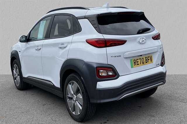 Hyundai KONA Electric SUV E (150kw) Premium Atlas White