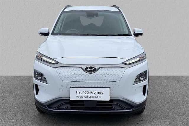 Hyundai KONA Electric SUV E (150kw) Premium Atlas White