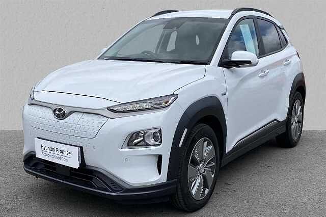 Hyundai KONA Electric SUV E (150kw) Premium Atlas White