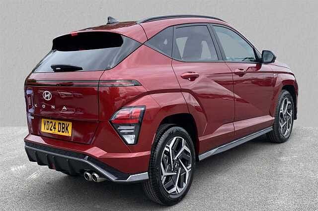 Hyundai KONA 1.0 T-GDi (120ps) N Line S DCT Metallic - Ultimate red