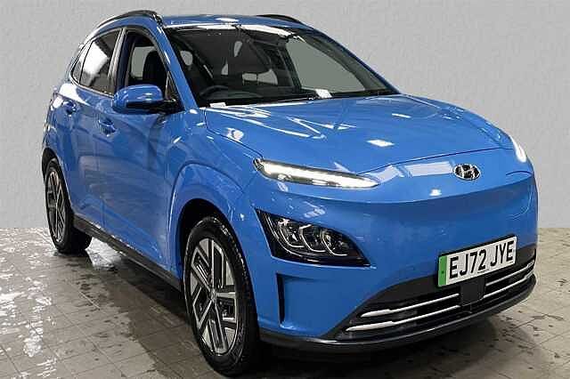 Hyundai KONA Electric SUV E 204ps Ultimate64kWh 10.5kW OBC Meta Blue