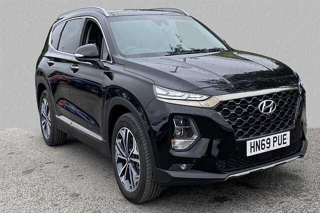 Hyundai SANTA FE 2.2 CRDi (200ps) 4WD Premium SE 5 Door Phantom Black