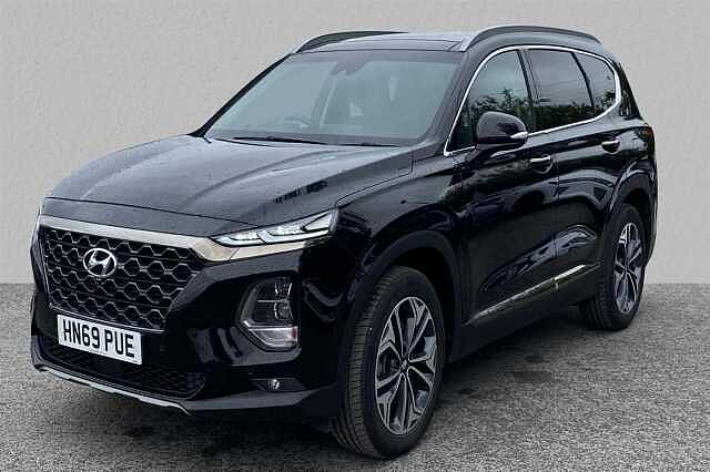Hyundai SANTA FE 2.2 CRDi (200ps) 4WD Premium SE 5 Door Phantom Black