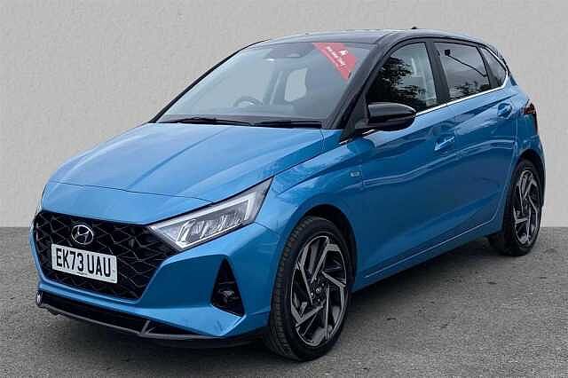 Hyundai I20 1.0 T-GDi 100ps Ultimate 48 Volt Hybrid DCT Arctic race turquoise