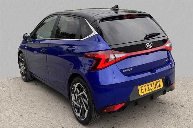 Hyundai I20 1.0 T-GDi 100ps Ultimate 48 Volt Hybrid DCT Meta Blue
