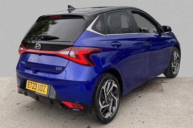 Hyundai I20 1.0 T-GDi 100ps Ultimate 48 Volt Hybrid DCT Meta Blue