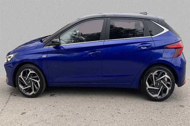 Hyundai I20 1.0 T-GDi 100ps Ultimate 48 Volt Hybrid DCT Meta Blue