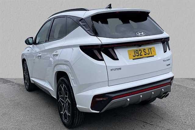 Hyundai TUCSON HYBRID 1.6 T-GDi (150ps) N Line S Atlas White