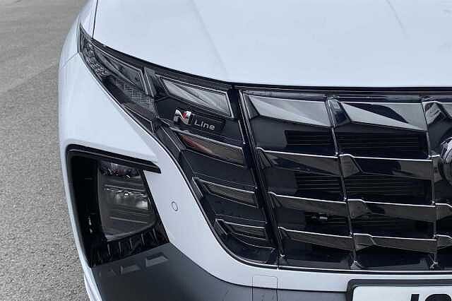 Hyundai TUCSON HYBRID 1.6 T-GDi (150ps) N Line S Atlas White